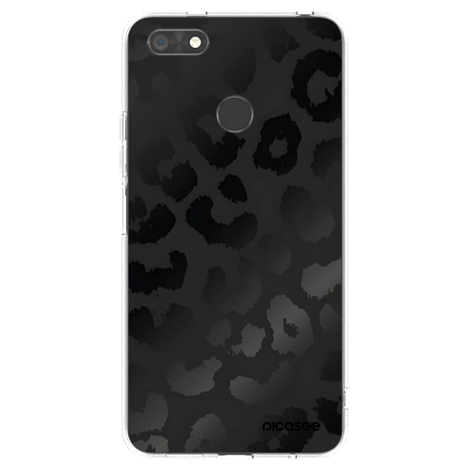Picasee silikónový prehľadný obal pre Huawei P9 Lite Mini - Midnight Leopard