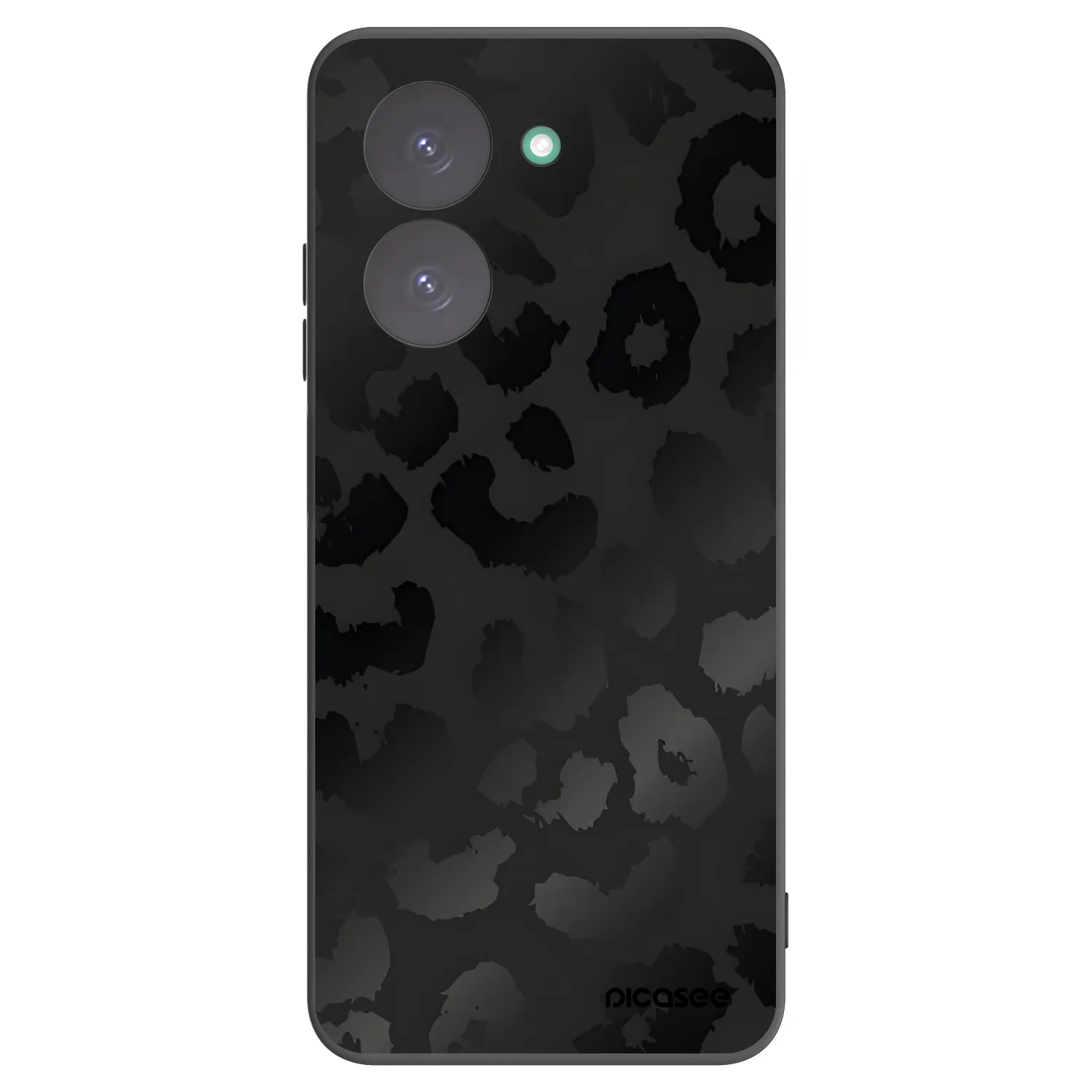 Picasee silikónový čierny obal pre Xiaomi Redmi A5 - Midnight Leopard