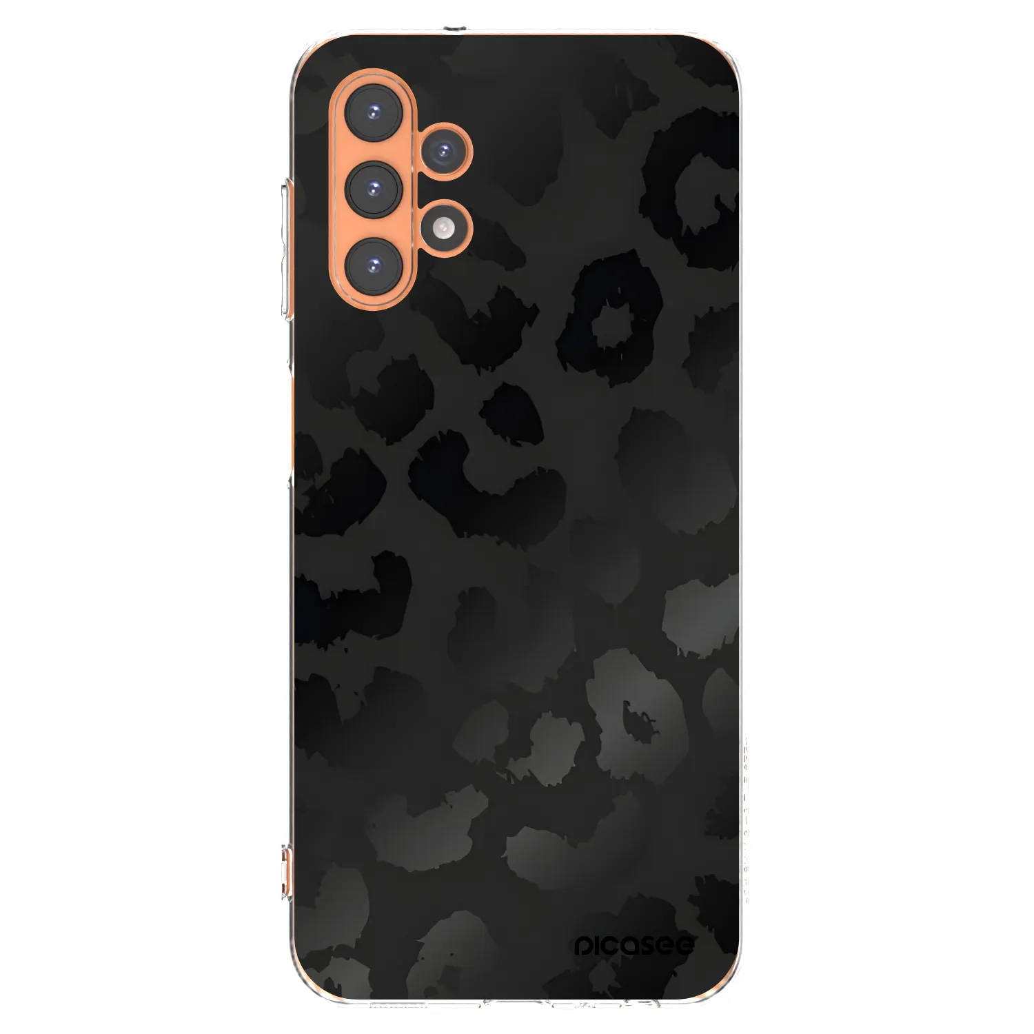 Picasee silikónový prehľadný obal pre Samsung Galaxy A13 5G - Midnight Leopard