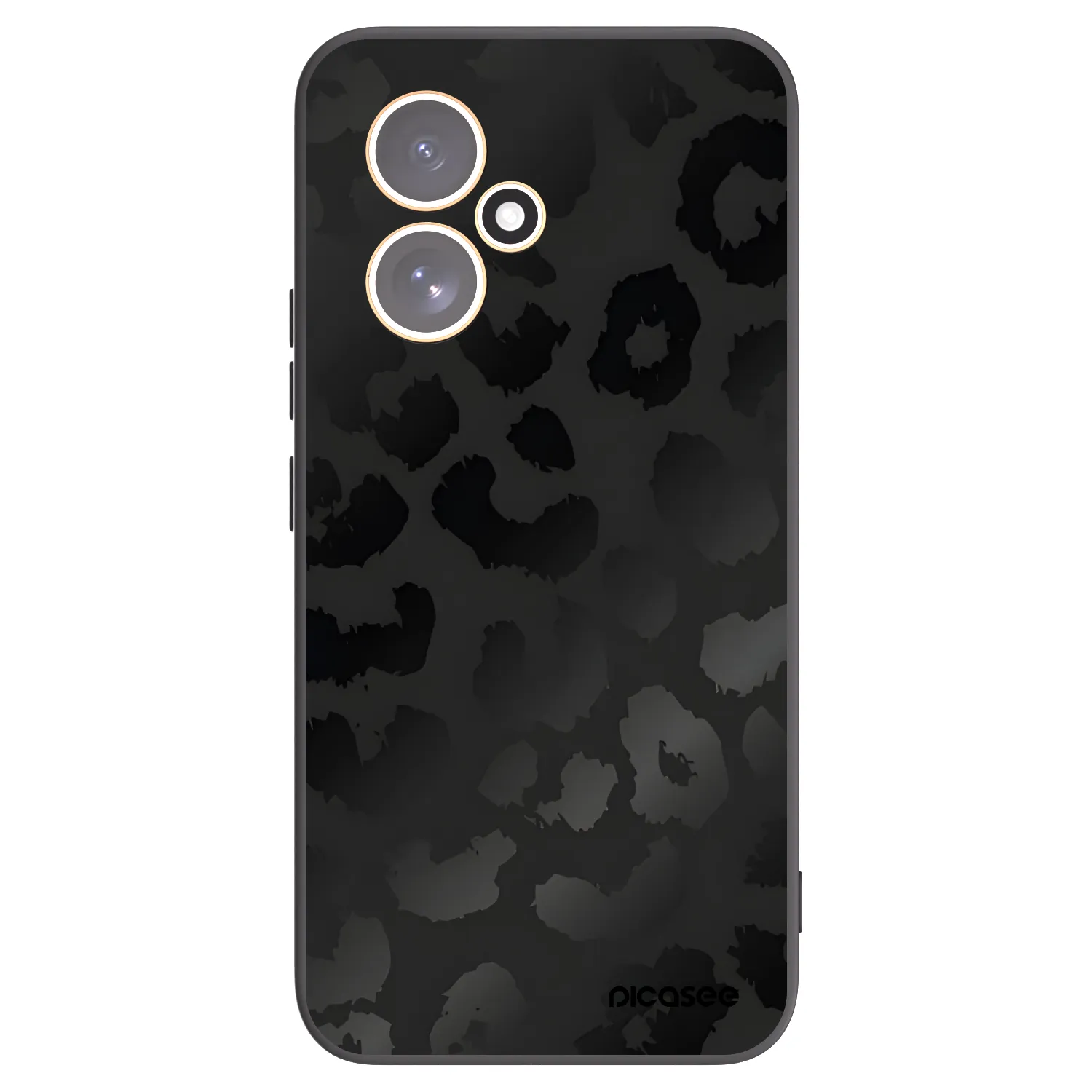Picasee silikónový čierny obal pre Honor 400 5G - Midnight Leopard