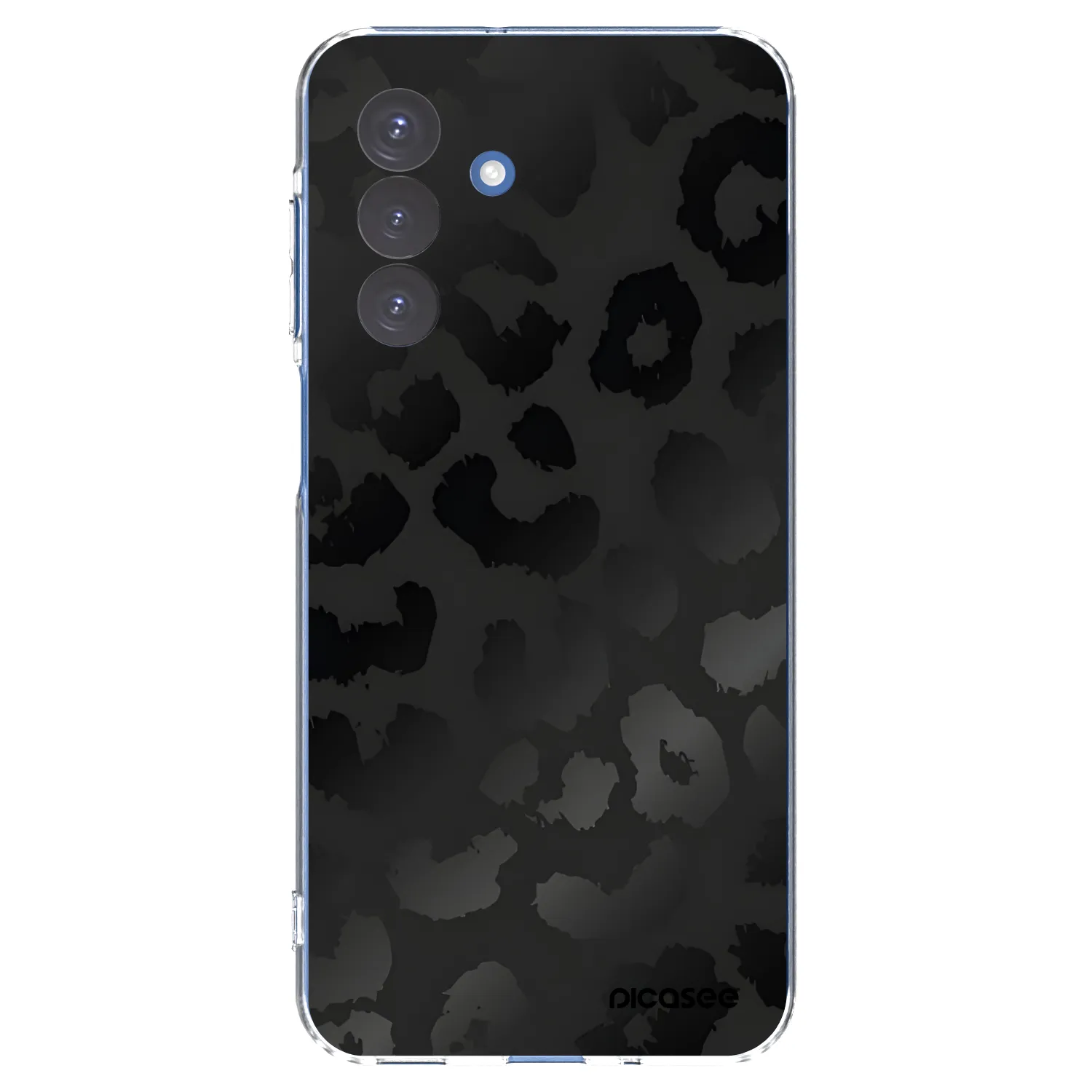 Picasee silikónový prehľadný obal pre Samsung Galaxy A17 5G - Midnight Leopard