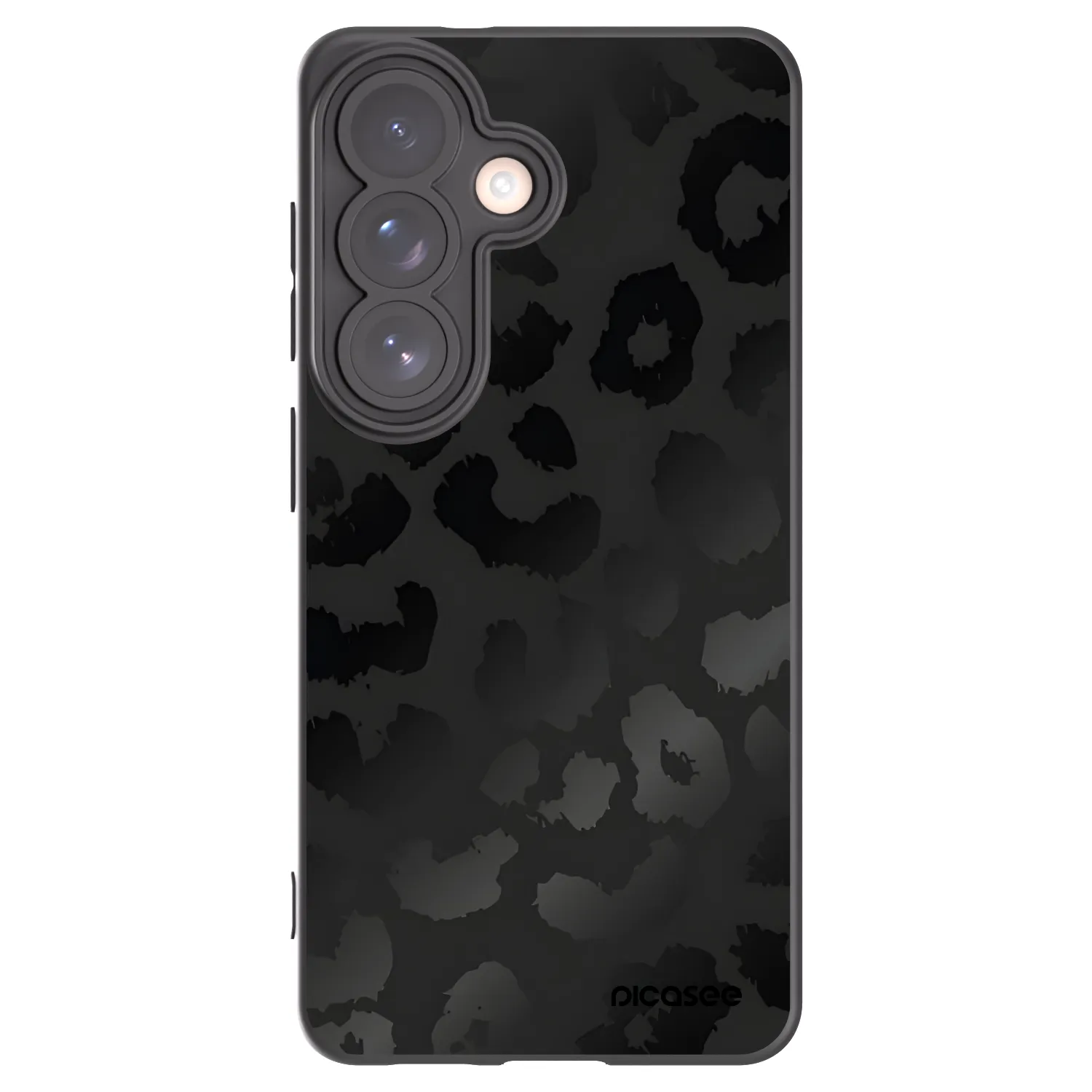 Picasee silikónový čierny obal pre Samsung Galaxy S26 - Midnight Leopard