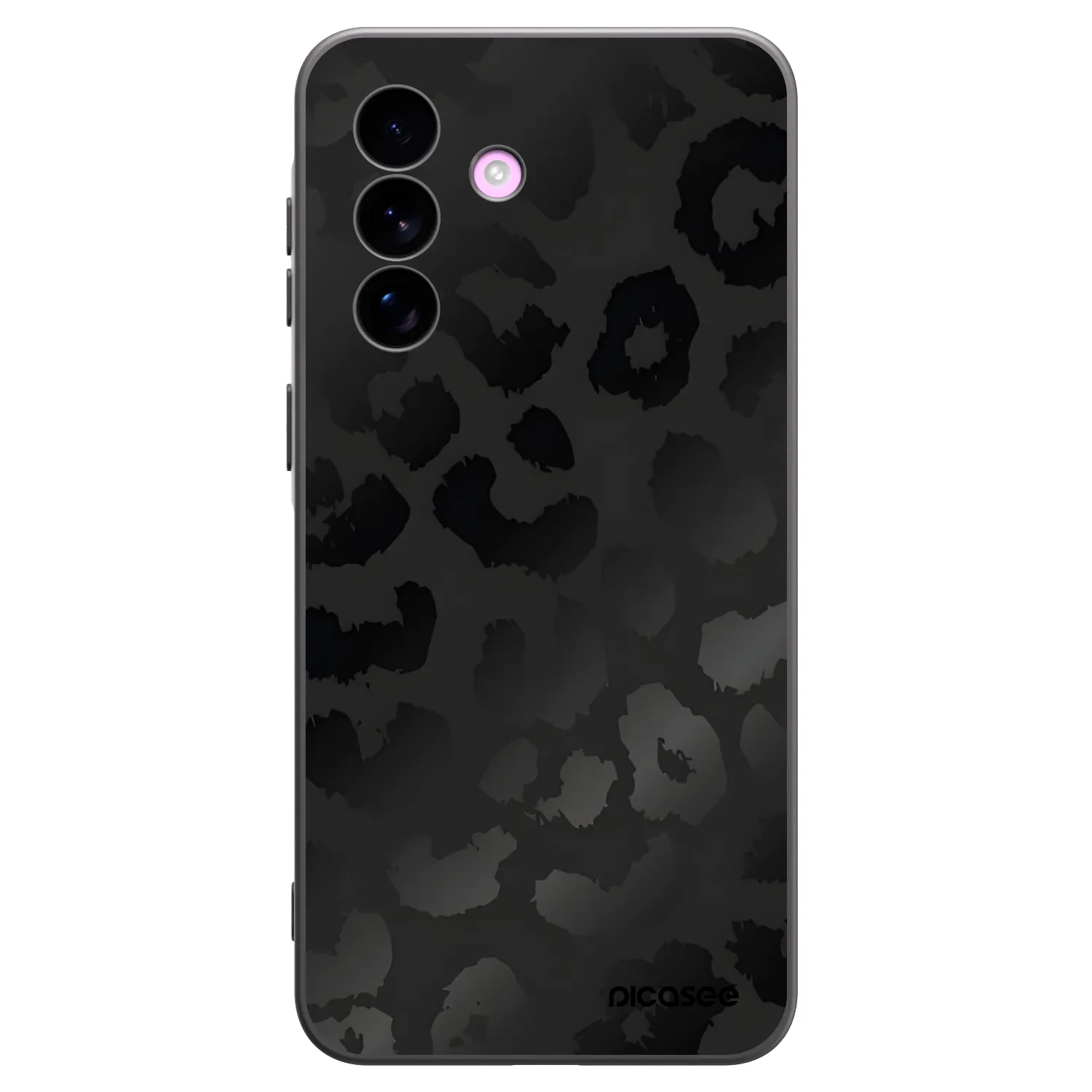 Picasee silikónový čierny obal pre Samsung Galaxy A57 5G - Midnight Leopard