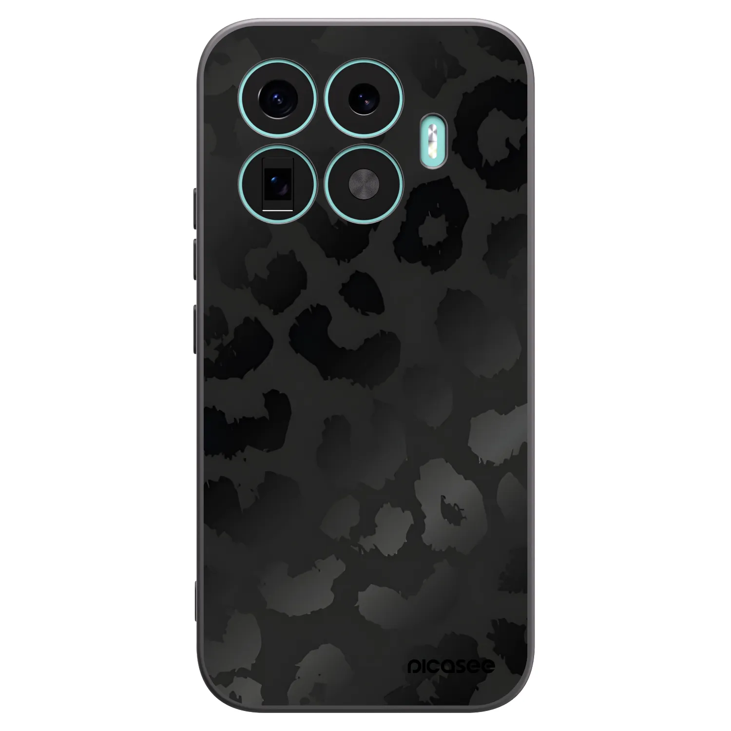Picasee silikónový čierny obal pre Xiaomi 17T - Midnight Leopard