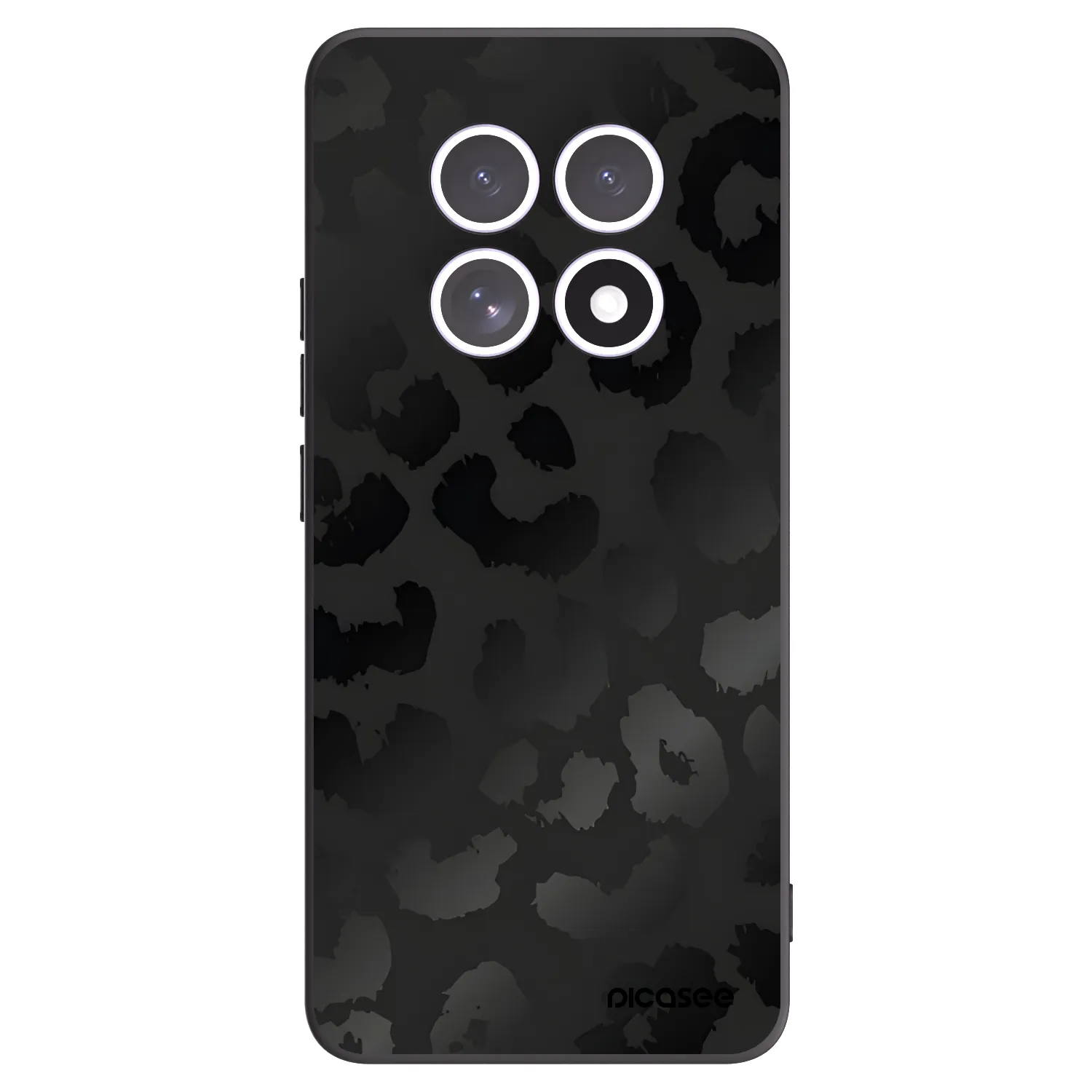 Picasee silikónový čierny obal pre Xiaomi Redmi Note 15 5G - Midnight Leopard