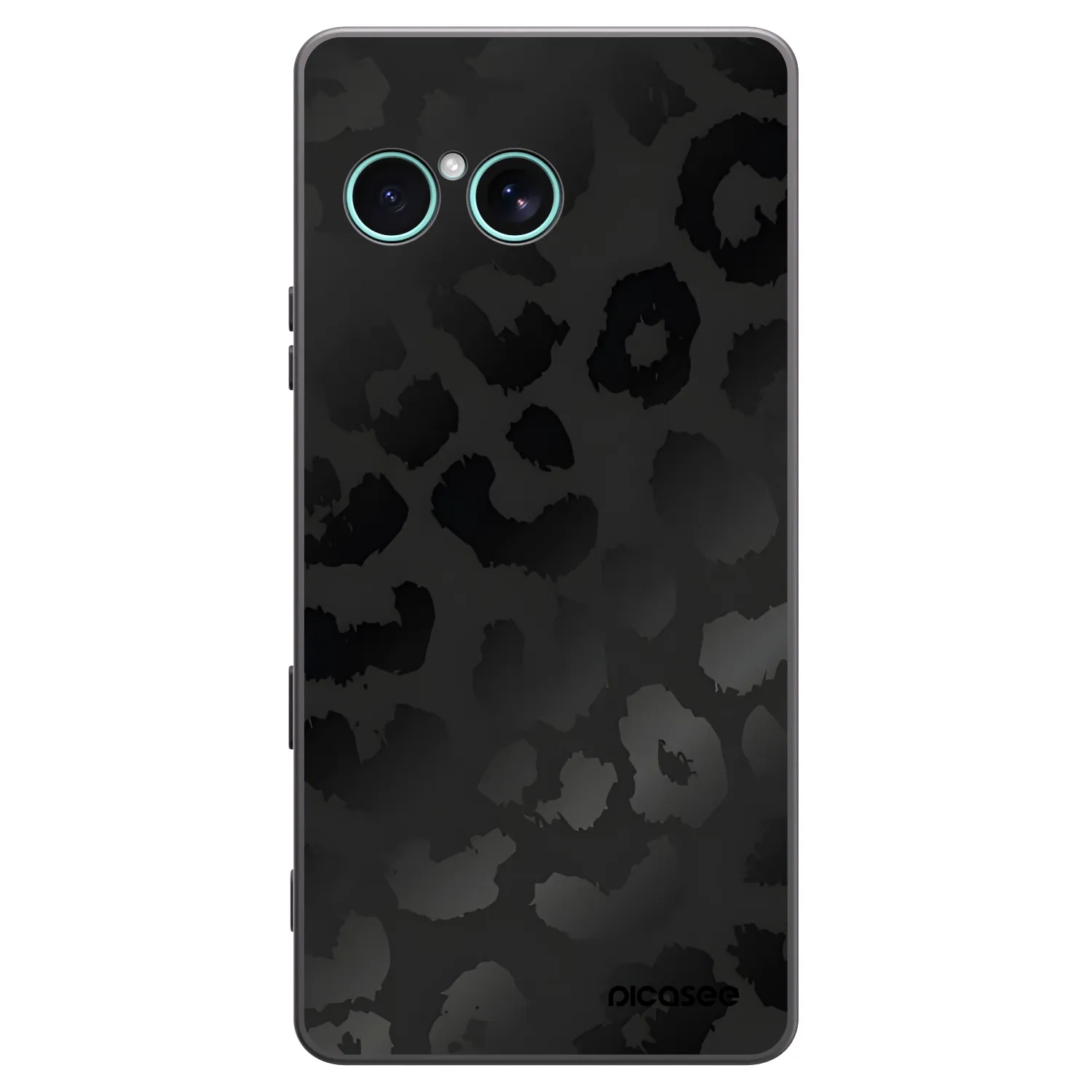 Picasee silikónový čierny obal pre Sony Xperia 10 VII - Midnight Leopard