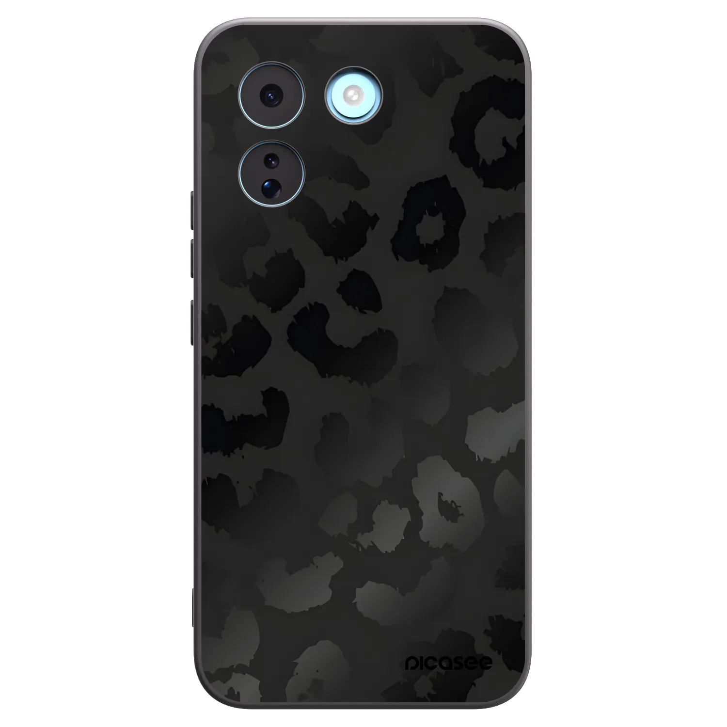 Picasee silikónový čierny obal pre Xiaomi Redmi Note 17 Pro MAX 5G - Midnight Leopard