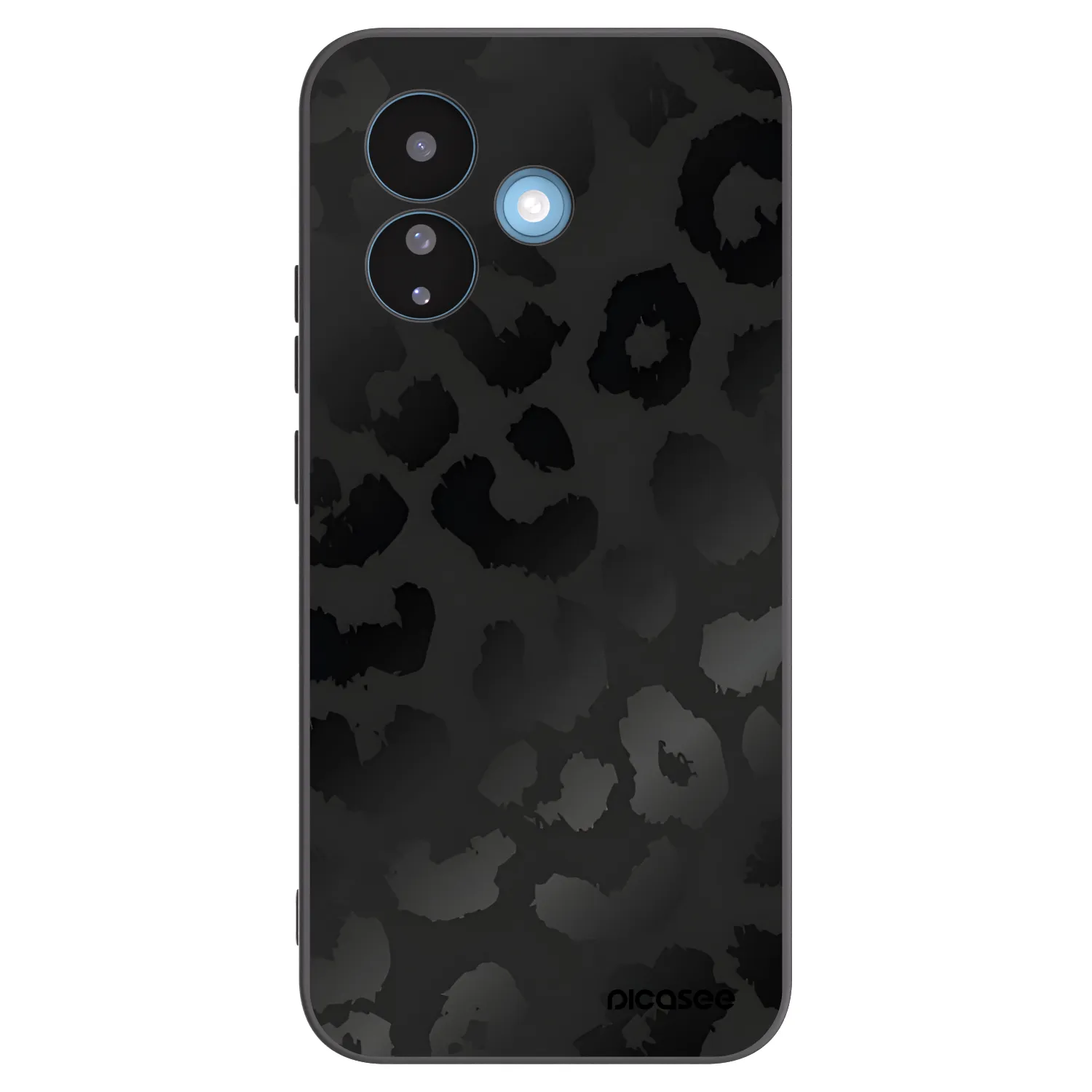 Picasee silikónový čierny obal pre Xiaomi Redmi Note 17 Pro 5G - Midnight Leopard