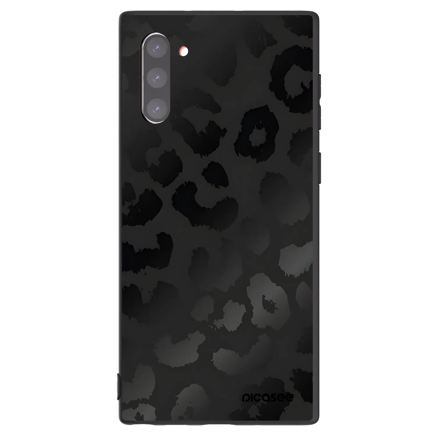 Picasee silikónový čierny obal pre Samsung Galaxy Note 10 N970F - Midnight Leopard