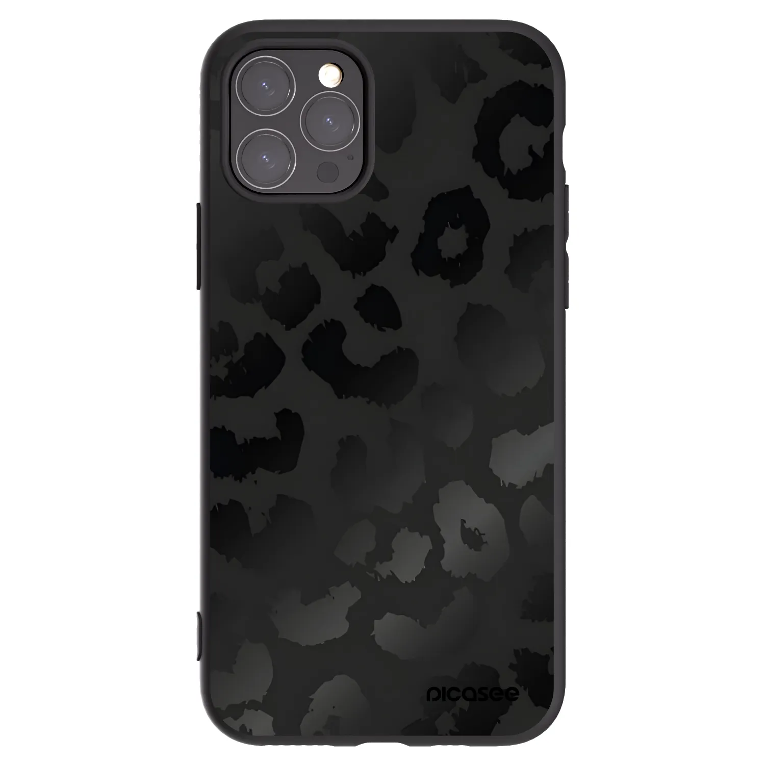 Picasee silikónový čierny obal pre Apple iPhone 11 Pro - Midnight Leopard