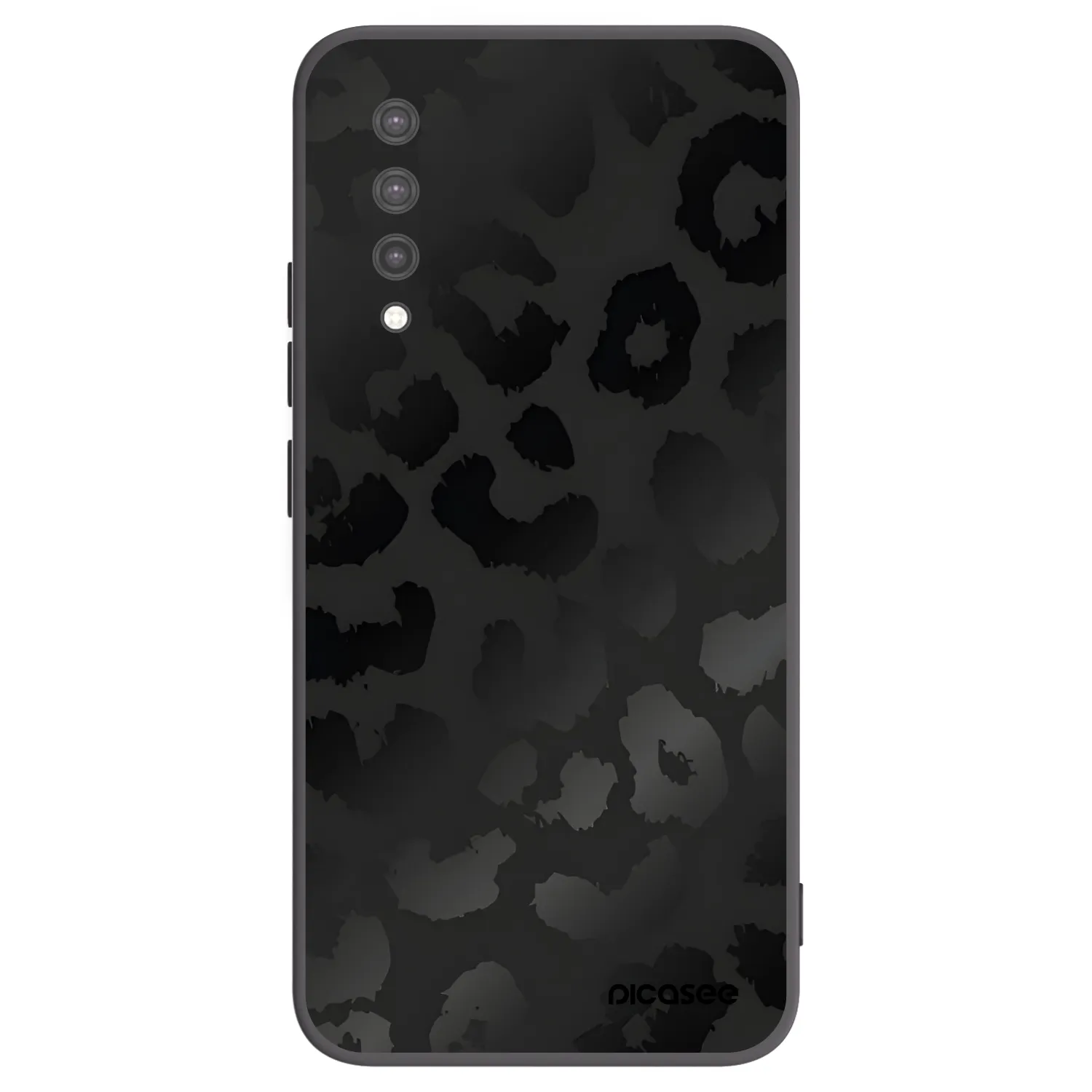 Picasee silikónový čierny obal pre Xiaomi Mi 9 Lite - Midnight Leopard