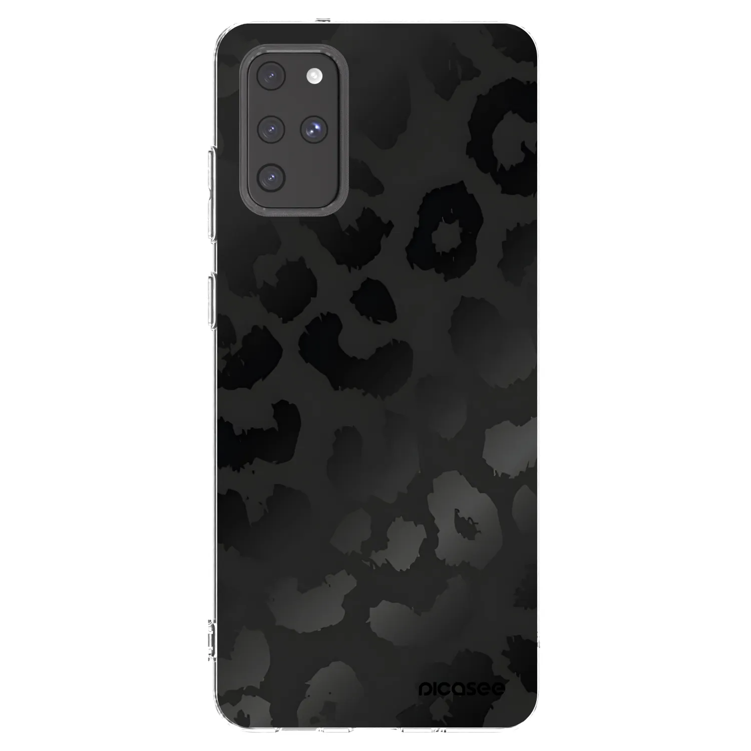 Picasee silikónový prehľadný obal pre Samsung Galaxy S20+ G985F - Midnight Leopard