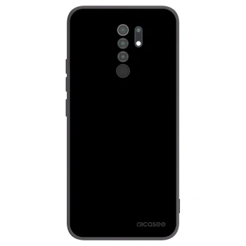 Picasee silikónový čierny obal pre Xiaomi Redmi 9 - Black Bliss