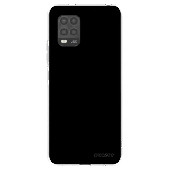 Picasee silikónový prehľadný obal pre Xiaomi Mi 10 Lite - Black Bliss