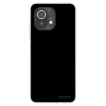 Picasee silikónový prehľadný obal pre Xiaomi Mi 11 - Black Bliss