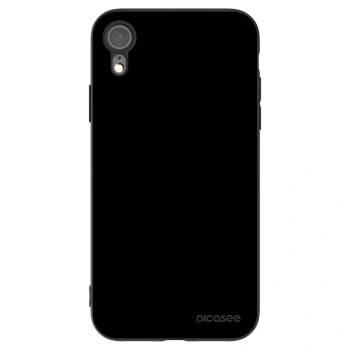 Picasee silikónový čierny obal pre Apple iPhone XR - Black Bliss