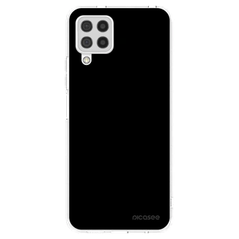 Picasee silikónový prehľadný obal pre Samsung Galaxy A22 A225F 4G - Black Bliss