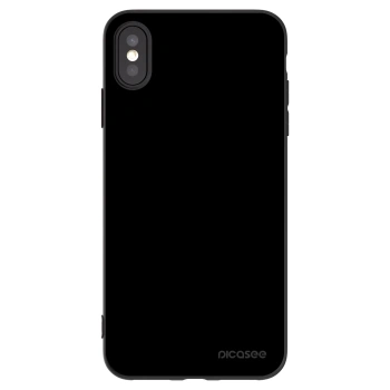 Picasee silikónový čierny obal pre Apple iPhone XS Max - Black Bliss