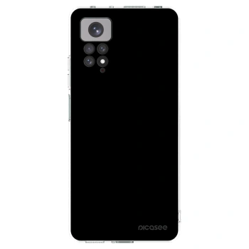 Picasee silikónový prehľadný obal pre Xiaomi Redmi Note 11 - Black Bliss