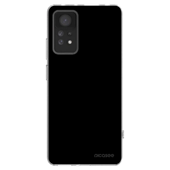 Picasee silikónový prehľadný obal pre Xiaomi Redmi Note 11 Pro 5G - Black Bliss