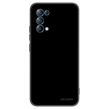 Picasee silikónový čierny obal pre OPPO A16s - Black Bliss