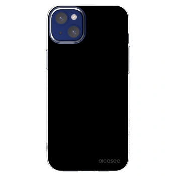 Picasee silikónový prehľadný obal pre Apple iPhone 14 Plus - Black Bliss
