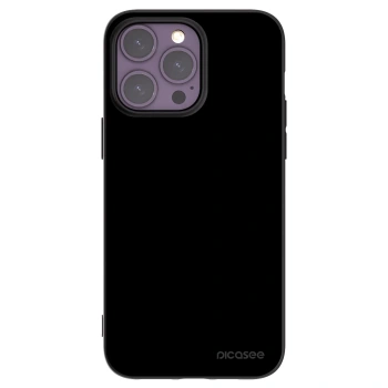 Picasee silikónový čierny obal pre Apple iPhone 14 Pro Max - Black Bliss