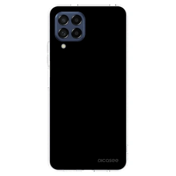 Picasee silikónový prehľadný obal pre Samsung Galaxy M53 5G - Black Bliss