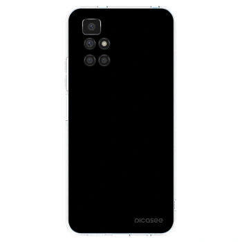 Picasee silikónový prehľadný obal pre Xiaomi Redmi 10 (2022) - Black Bliss