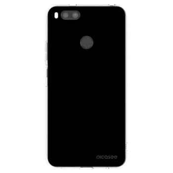 Picasee silikónový prehľadný obal pre Xiaomi Redmi A1 - Black Bliss
