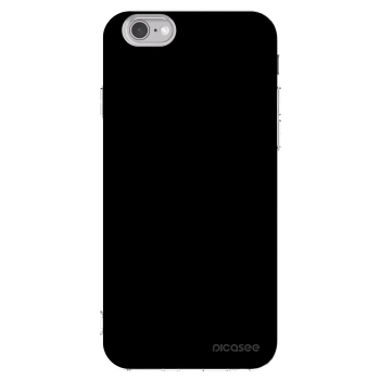Picasee silikónový prehľadný obal pre Apple iPhone 6/6S - Black Bliss