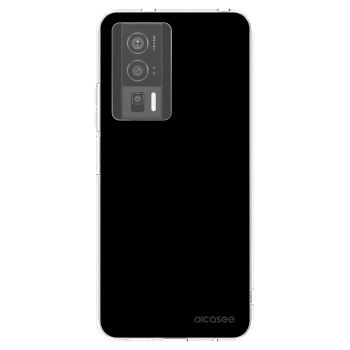 Picasee silikónový prehľadný obal pre Xiaomi Poco F5 Pro 5G - Black Bliss