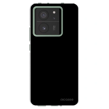 Picasee silikónový prehľadný obal pre Xiaomi 13T Pro - Black Bliss