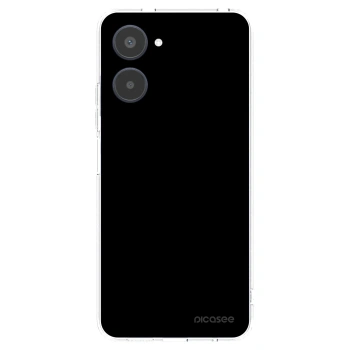 Picasee silikónový prehľadný obal pre Realme 10 4G - Black Bliss