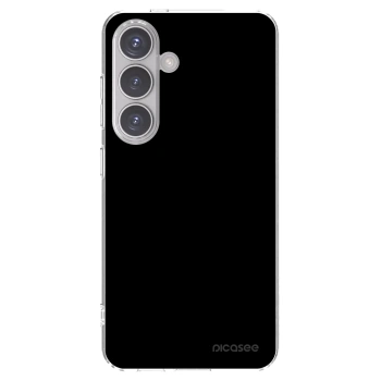 Picasee silikónový prehľadný obal pre Samsung Galaxy S24 S921B 5G - Black Bliss