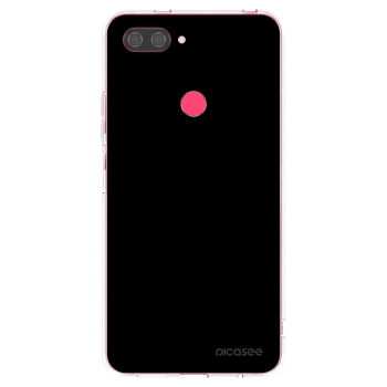 Picasee silikónový prehľadný obal pre Xiaomi Mi 8 Lite - Black Bliss