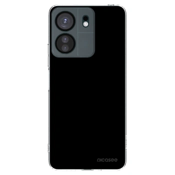 Picasee silikónový prehľadný obal pre Xiaomi Redmi 13C 4G - Black Bliss