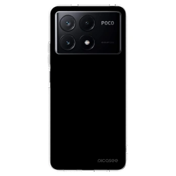 Picasee silikónový prehľadný obal pre Xiaomi Poco X6 Pro - Black Bliss