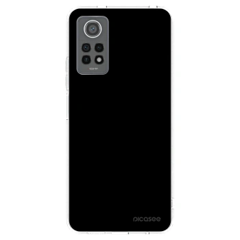 Picasee silikónový prehľadný obal pre Xiaomi Redmi Note 12 Pro 4G - Black Bliss