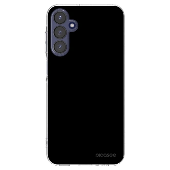 Picasee silikónový prehľadný obal pre Samsung Galaxy A15 A155F 4G - Black Bliss