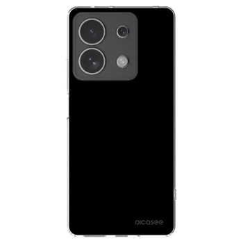Picasee silikónový prehľadný obal pre Xiaomi Redmi Note 13 4G - Black Bliss