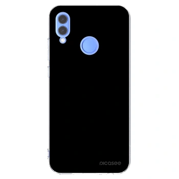Picasee silikónový prehľadný obal pre Huawei P Smart 2019 - Black Bliss