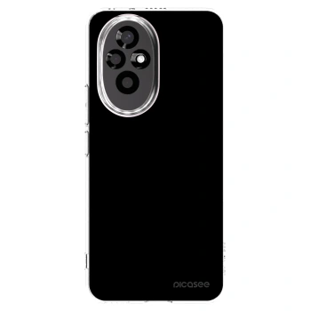 Picasee silikónový prehľadný obal pre Honor 200 5G - Black Bliss