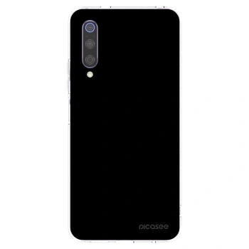Picasee silikónový prehľadný obal pre Xiaomi Mi 9 - Black Bliss