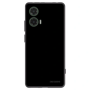 Picasee silikónový čierny obal pre Motorola Moto G35 5G - Black Bliss