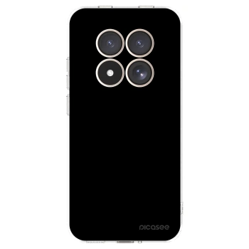 Picasee silikónový prehľadný obal pre Xiaomi Redmi Note 15 Pro 4G - Black Bliss