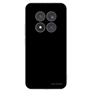 Picasee silikónový prehľadný obal pre Xiaomi Redmi Note 15 Pro+ - Black Bliss
