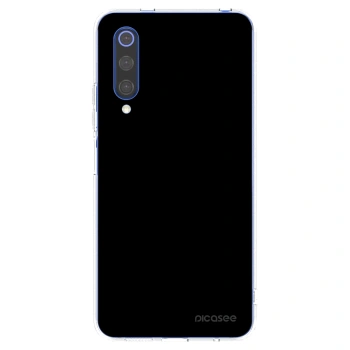 Picasee silikónový prehľadný obal pre Xiaomi Mi 9 SE - Black Bliss