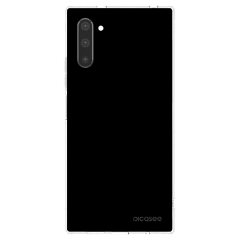 Picasee silikónový prehľadný obal pre Samsung Galaxy Note 10 N970F - Black Bliss