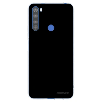 Picasee silikónový prehľadný obal pre Xiaomi Redmi Note 8T - Black Bliss